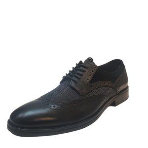 BAR III Mens Dress Shoes Oliver Leather Lace Up Oxfords